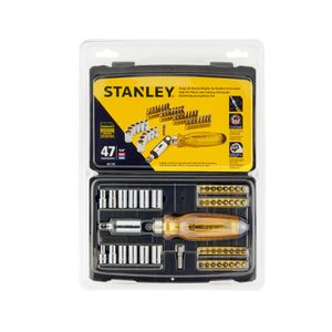 Juego de Destornillador Rachet 47 Piezas Stanley 68736