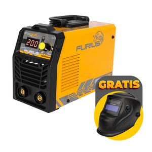 Soldador Inversor 200Amp 110V/220V Mma/Tig Furius Fix205