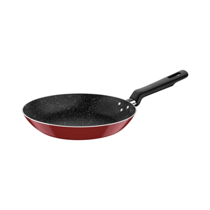 Sartén Tramontina Paris de Aluminio con Revestimiento Antiadherente Starflon Max y Externo Siliconado Rojo 24 cm 1.2 L