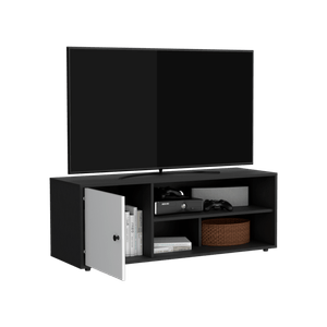 Mueble TV 55" Noah 44X120X40 RTA Wengue Blanco ZF