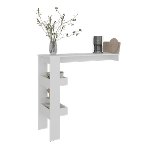 Mesa de Bar Aurora 109X120X42 RTA Blanco ZF