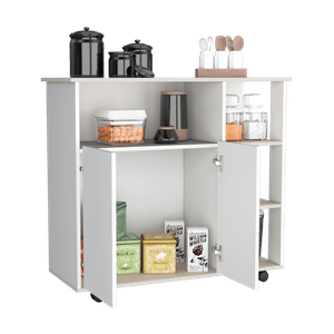 Meson de cocina Paprika 90X100X40 RTA Blanco Niebla ZF