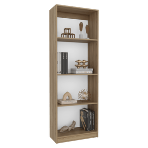 Estante Home E1 4 Espacios 180X62X29 RTA Fresno Blanco ZF