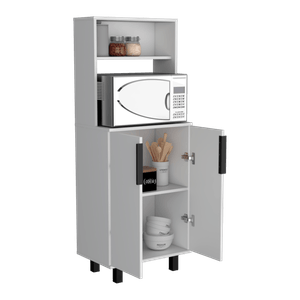 Alacena Oshawa 140X54X35 RTA Blanco ZF