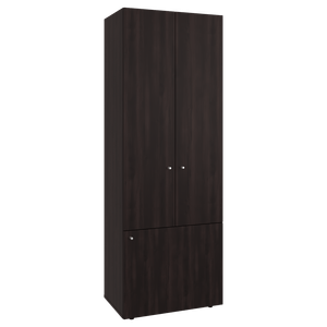 Closet 3 Puertas Tuhogar 170X60X40 RTA Nogal Negro ZF